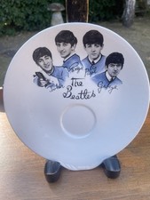 The Beatles 1964 Washington Pottery 7" Diameter Biscuit Plate Excellent+