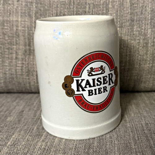 Kaiser bier white ceramic beer - kaiser,
