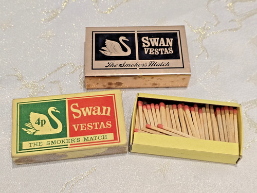 Vintage swan vestas - swan, matchbox