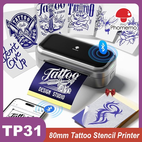 Phomemo tp31 tattoo stencil - phomemo,