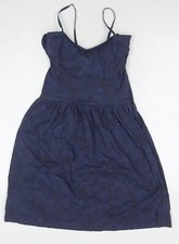 Sessun Womens Blue Fair Isle