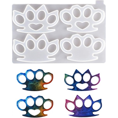 2pcs brass knuckles - knuckles, resin