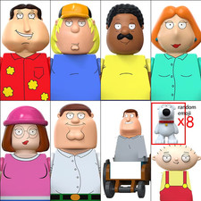 8 x Custom Lego Family Guy