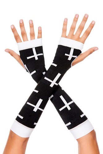 Sexy music legs gothic cross - gothic,