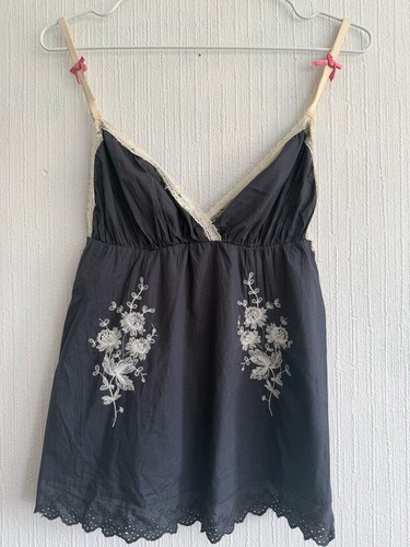 Odd molly embroidered babydoll - molly,