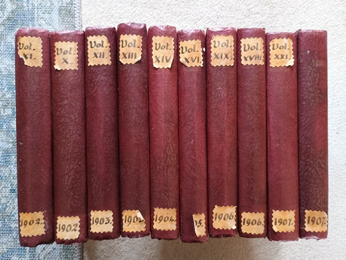 Railway magazine bound - railway, copies
