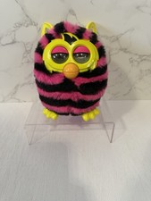 Stripes Pink & Black Furby