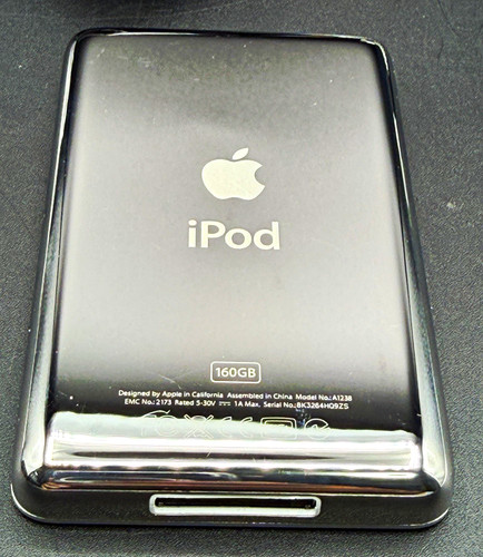 Silver 160gb apple ipod - 160gb,