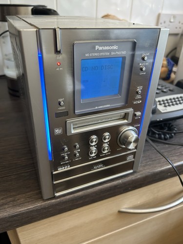 Panasonic pm37md minidisc - panasonic, sa-pm37md