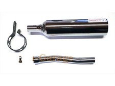 Chrome Exhaust with Clamp and