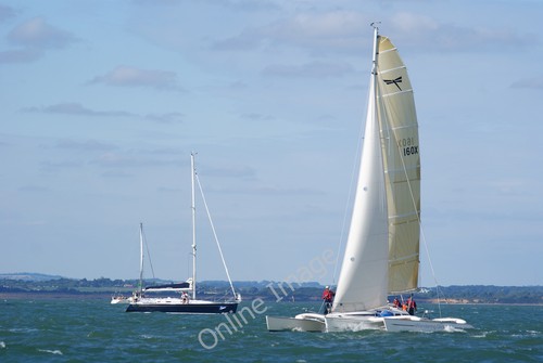 Photo 6x4 trimaran cowes - 6x4, at