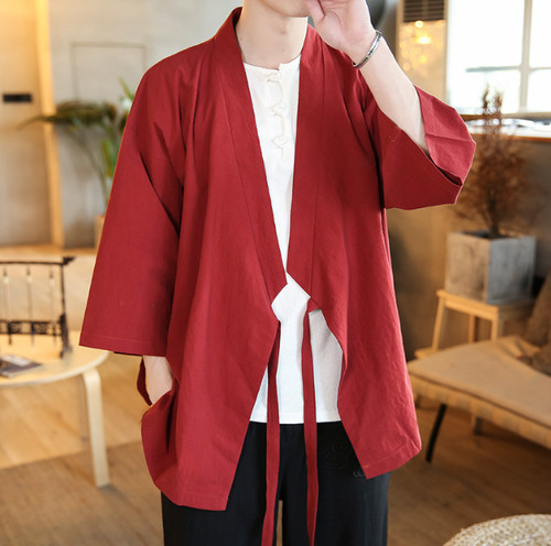 Men japanese kimono jacket - japanese,