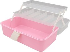 Storage Carry Box Secure Compartments Art & Craft Fishing Tackle Hobby Tools