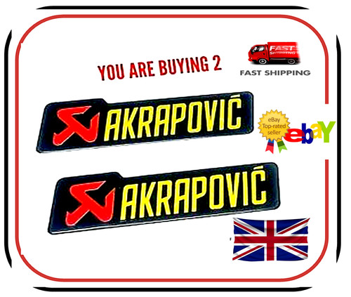 Akrapovic exhaust sticker - akrapovic,