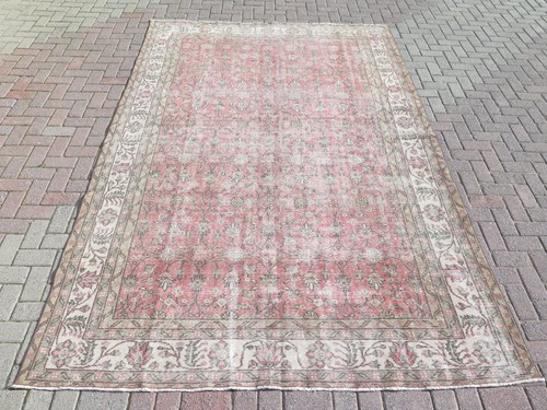 Vintage turkish rug - vintage,