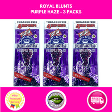 Hemparillo Purple 3 Packs Rillo Size Tobacco Free Rolling TRACKED FREE POSTAGE