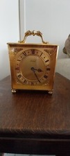 Superb Vintage Imhof Swiss Gilt-Brass Mantel Shelf Clock 8-day, 15-jewel Working