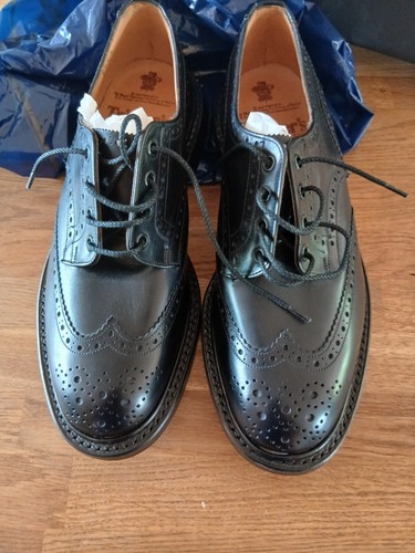 Trickers bourton black brogues - bourton,
