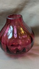 Dartington Crystal Ruby ribbed