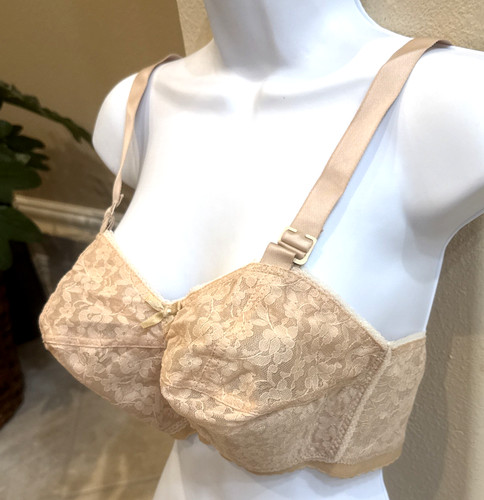 Vtg new 32ff - lady, cameo