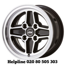7x13 wheels Capri Alloy wheels