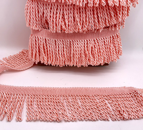 10m rope bullion tassel peach - 10m,