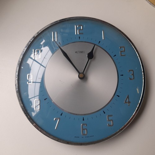 Vintage metamec wall clock - vintage,