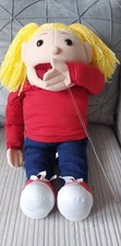 Ventriloquist Puppet Katie 66cm Educational Learning, Tell stories, Sing or Play