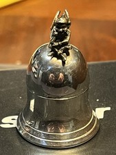 Sterling Silver Tooth Fairy Bell First Tooth Safe/pill Box Harman Bros