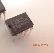 TDA1543 PHILIPS Dual 16-bit Digital-to-Analog Converter (DAC) chip DIP8 UK STOCK