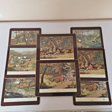 Vintage Hunting Placemat Set