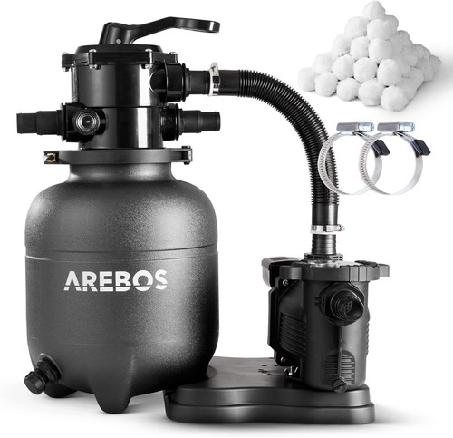 Sandfilter system with pump - system,