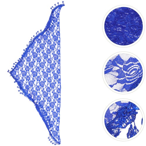 Lace shawl fringe scarf - shawl,