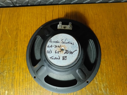 Acoustic solutions - 6.5",