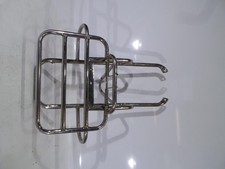 GENUINE 1979 PIAGGIO VESPA   REAR CHROME LUGGAGE CARRIER SLIGHT CRACK AS SEEN IN