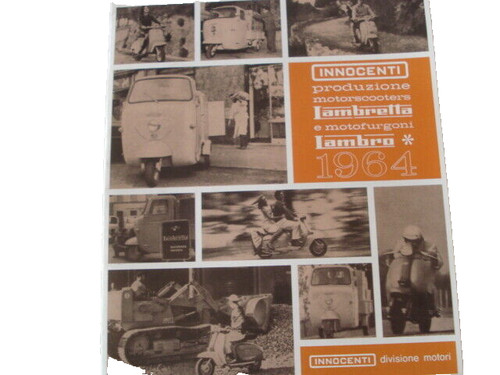 Lambretta scooter 1964 - 1964, range