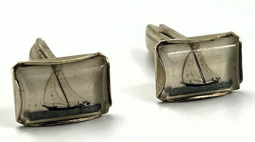 Vintage cufflinks pioneer - cufflinks,