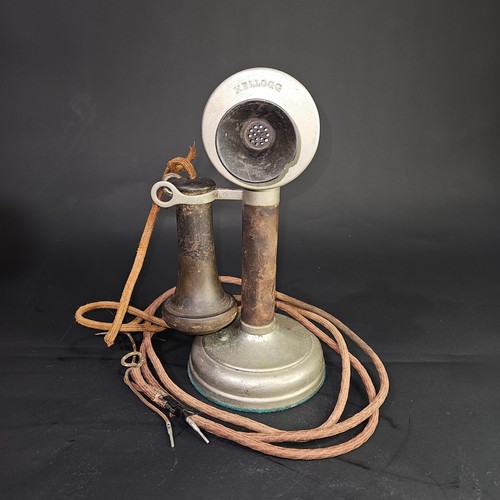 Antique kellogg candlestick - antique,