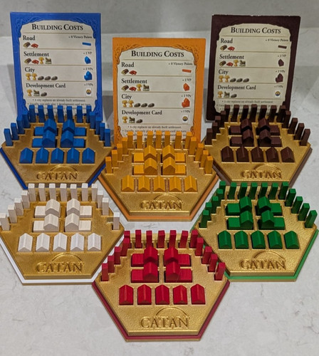 Gold catan game - catan,