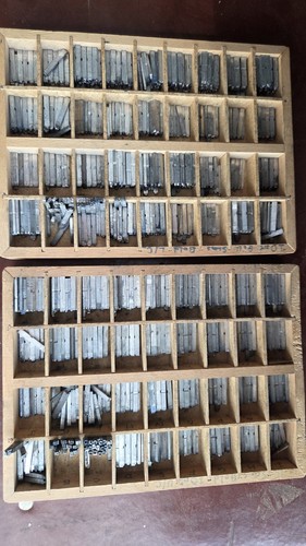 Letterpress metal type - metal, type: