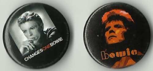 David bowie button badges - bowie, 2