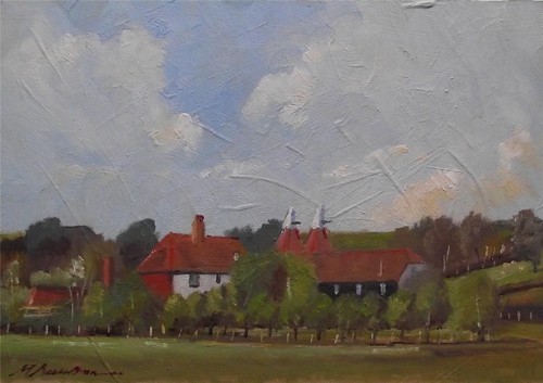 Oast houses near rye - houses,