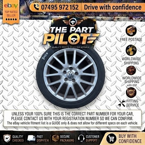 Golf mk5 alloy wheel - gt,