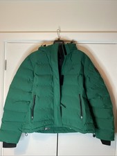 EQUILINE LADIES PADDED JACKET CAGEC.    Size L  Colour PEPPER GREEN