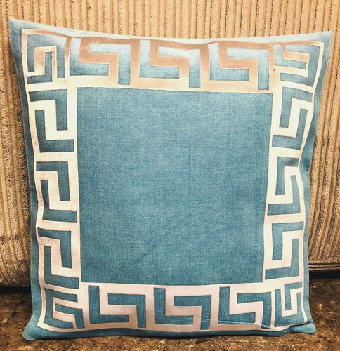 Turquoise grey silver greek - grey/,