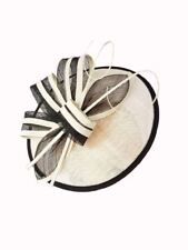 Large Flower Feather Hair Hat