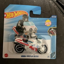 Hot Wheels Honda VFR750R (RC30) White 224/250 HW Moto 4/5 2025 NEW