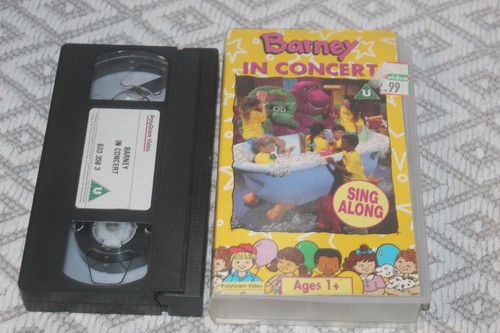 Barney concert vhs - in, video