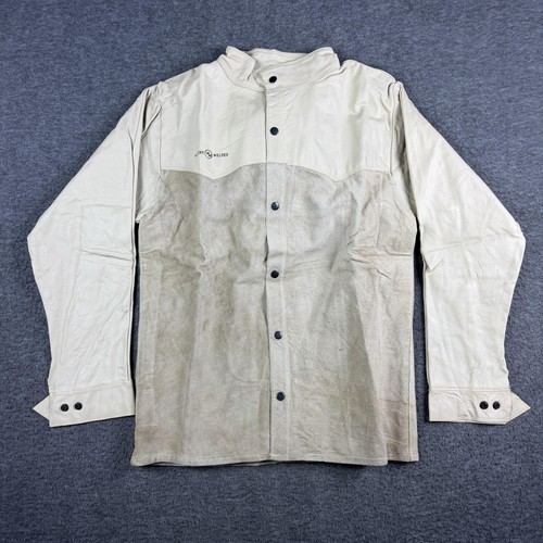 Western welder leather jacket - western,