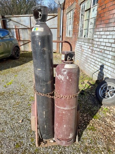 Oxygen acetylene gas - acetylene,